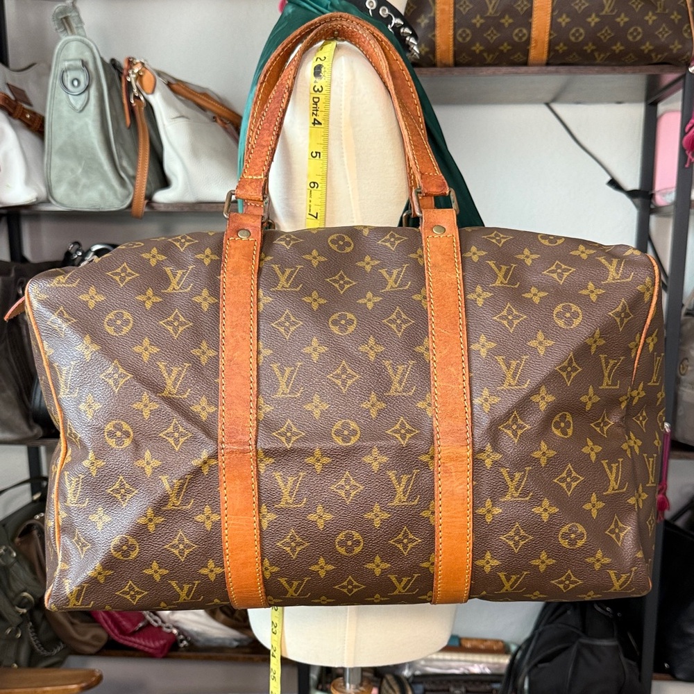 Vintage Louis Vuitton Monogram Sac Souple 45 Duffel Bag Travel Bag Carryon